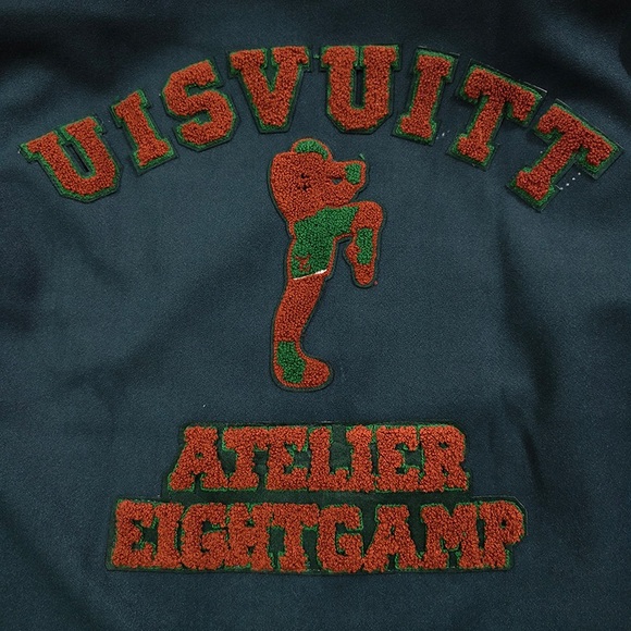 Louis Vuitton Green Badge Baseball Jacket - Picture 8 of 10